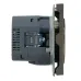 Розетка 1-местная з/ш с/з 16А + USB + Type C (механизм), 250В, 20W, серия Эмили, RST16-5119-09, антрацит, soft touch