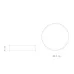 PPB Sсandic-R 90w DIM 3000-6500K GR/W с деревянной планкой IP20 D485*60 Jazzway