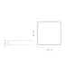 PPB Sсandic-S 54w 4000K GR IP20 420*420*55 Jazzway