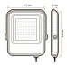 PFL- V 100w  6500K IP65  Jazzway
