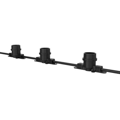 PBL-S80/ L48+1.5 Black E27 IP65 Jazzway