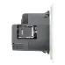 Розетка 1-местная з/ш с/з 16А + USB + Type C (механизм), 250В, 20W, серия Мия, RST16-3119-01, белая магнолия
