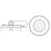 PHB UFO 04 100w 5000K 120° IP65 Jazzway