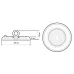 PHB UFO 04 200w 5000K  120° IP65 Jazzway
