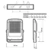 PFL- S6 500w 6500K 60° IP65