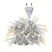 Гирлянда светодиодная нить AC-G01-120Y, 120 желтых LED, 12.8 м, 8 режимов, 220В