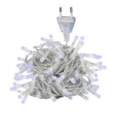 Гирлянда светодиодная нить AC-G01-120W, 120 белый LED, 12.8 м., 8 режимов, 220В ФAZA