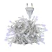 Гирлянда светодиодная нить AC-G01-120W, 120 белый LED, 12.8 м., 8 режимов, 220В ФAZA