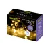 Гирлянда светодиодная Роса DC-G03-50 Y, 50 желтых microLED, 5.1 м, 8 режимов, 3xAAФAZA
