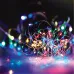 Гирлянда светодиодная Роса DC-G03-50W, 50 белый microLED, 5.1 м, 8 режимов, 3xAA ФAZA