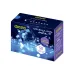Гирлянда светодиодная Роса DC-G03-50W, 50 белый microLED, 5.1 м, 8 режимов, 3xAA ФAZA