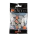 Клеммы СМК  монтажные многоразовые PTC-2P 222-412 450V 32A 0,08-2,5(4.0)mm2 , 2 отверстия, серые 10 шт.