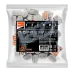 Клеммы СМК  монтажные многоразовые PTC-2P 222-412 450V 32A 0,08-2,5(4.0)mm2 , 2 отверстия, серые 50 шт.