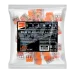 Клеммы СМК  монтажные многоразовые  PTC-3P 221-413 450V 32A 0,14-4.0mm2,  3 отверстия, прозрачные / 50шт.