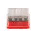 Клеммы СМК  монтажные PTC-4P 2273-204 450V 32A 0,14-4.0mm2 , 4 отверстия,  прозрачные,/ 50 шт.