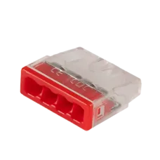 Клеммы СМК  монтажные PTC-4P 2273-204 450V 32A 0,14-4.0mm2 , 4 отверстия,  прозрачные,/ 50 шт.