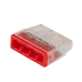 Клеммы СМК  монтажные PTC-4P 2273-204 450V 32A 0,14-4.0mm2 , 4 отверстия,  прозрачные,/ 50 шт.