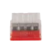 Клеммы СМК  монтажные PTC-4P 2273-244 450V 32A 0,14-4.0mm2 , 4 отверстия,  прозрачные, с пастой, /50 шт.