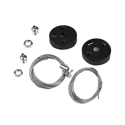 Комплект креплений PSO-01 S-4x1.0 м BLACK для подвесного монтажа