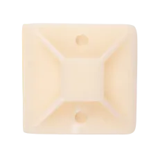 Площадка самоклеющаяся под хомуты белая PCP-SG 40x40 (100 шт/уп) Jazzway