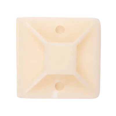Площадка самоклеющаяся под хомуты белая PCP-SG 40x40 (100 шт/уп) Jazzway