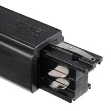 Коннектор черный левый сетевой для 3Ф шинопровода 3P PTR EC-BL Left
