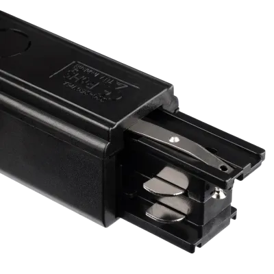 Коннектор черный правый сетевой для 3Ф шинопровода 3P PTR EC-BL Right