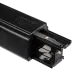 Коннектор черный правый сетевой для 3Ф шинопровода 3P PTR EC-BL Right