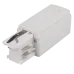 Коннектор белый правый сетевой для 3Ф шинопровода 3P PTR EC-WH Right