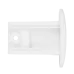 Заглушка торцевая белая для 3Ф шинопровода 3P PTR EC-WH CAP