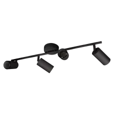Светильник декоративный ДПО 0404 4xGU10 черный 230V IP20 JazzWay