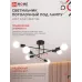 Светильник потолочный под лампу LOFT EASY-6E27-BL 6хЕ27 черный IN HOME