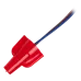 Скрутка СИЗ PSC-P-7-R (СИЗ-7Л) красная/ 50шт./ Jazzway