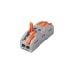 Клеммы СМК  монтажные многоразовые проходные PTC-2P 4222 BL/4 450V 32A 0.08-2.5(4.0)mm2 / 4 шт./ Jazzway