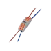 Клеммы СМК  монтажные многоразовые проходные PTC-2P 4222 BL/4 450V 32A 0.08-2.5(4.0)mm2 / 4 шт./ Jazzway