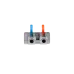 Клеммы СМК  монтажные многоразовые проходные PTC-2P 4226 BL/2 450V 32A 0.08-2.5(4.0)mm2 / 2 шт./ Jazzway