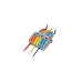 Клеммы СМК  монтажные многоразовые проходные PTC-3P 4236 BL/2 450V 32A 0.08-2.5(4.0)mm2 / 2 шт./ Jazzway