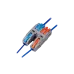 Клеммы СМК  монтажные многоразовые проходные PTC-2P 4224 450V 32A 0.08-2.5(4.0)mm2 / 12 шт./ Jazzway