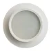 Светильник потолочный встраиваемый, 15W 230V GX53, IP44, белый, круг, без лампы, DL504