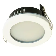 Светильник потолочный встраиваемый, 15W 230V GX53, IP44, белый, без лампы, DL544