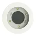 Светильник потолочный встраиваемый, 15W 230V GX53, IP44, белый, без лампы, DL544