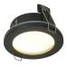 Светильник потолочный встраиваемый, 15W 230V GX53, IP44, черный, без лампы, DL544