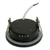 Светильник потолочный встраиваемый, 15W 230V GX53, IP44, черный, без лампы, DL544