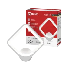 Светильник светодиодный ELEGANT ARISTO-WH 30Вт 230В 3000-6500K 2400Лм STEP COLOR белый IN HOME