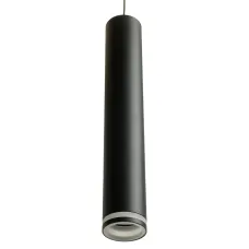 Светильник потолочный на подвесе MR11 35W, 230V, черный, D40*H250 ML1008
