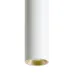 Светильник потолочный на подвесе MR11 35W, 230V, белый + золото, D40*H250 ML1018