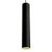 Светильник потолочный на подвесе MR11 35W, 230V, черный + золото, D40*H250 ML1018