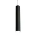 Светильник потолочный на подвесе MR11 35W, 230V, черный, D40*H250 ML1028