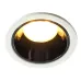 Светильник потолочный встраиваемый, MR16 G5.3,  белый + черный хром DL3102