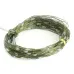 Гирлянда линейная Роса (на проволоке) 220V, 200 LED 2700К, 20+1,5м,  IP20, зеленый шнур, CL583
